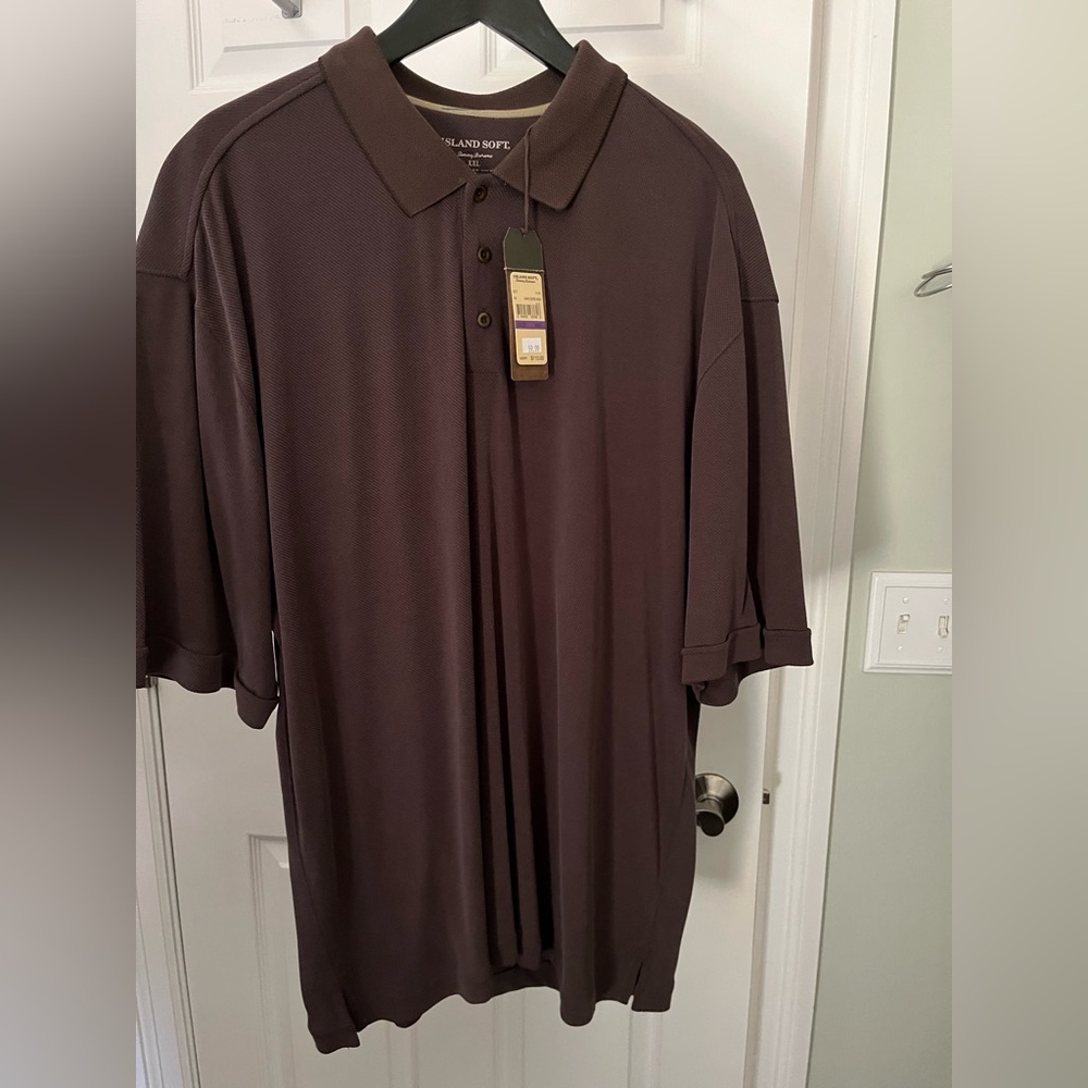 Tommy Bahama Island Soft NWT XXL Golf shirt